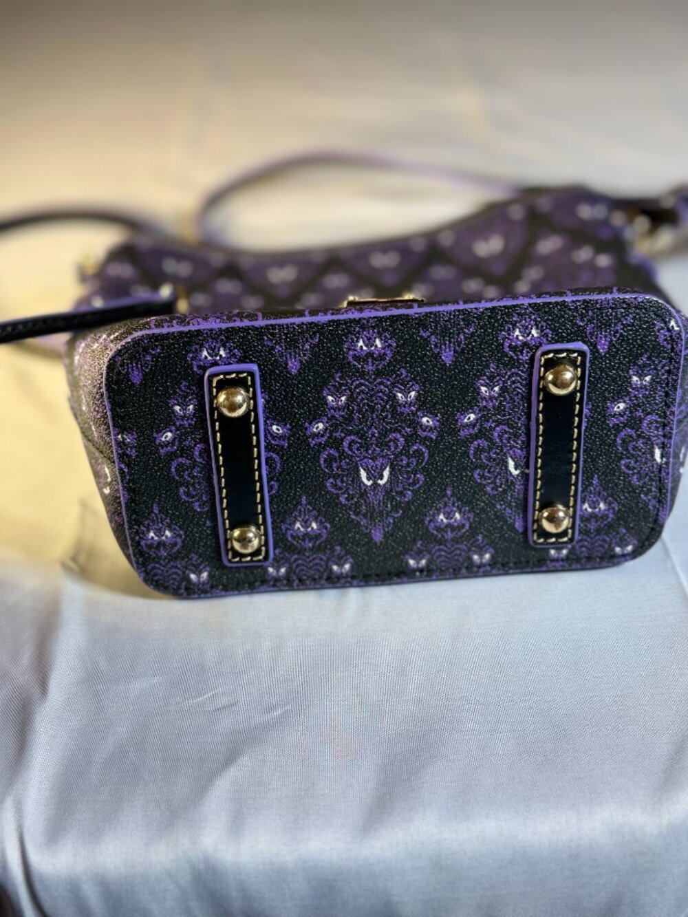 Disney Dooney & Burke Haunted Mansion Pebbled Leather Purse - Picture 3 of 7